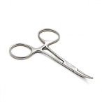 Зажим сосудистый изогнутый, 100 мм. Surgiwell