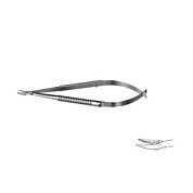 Иглодержатель по Барракеру, изогнутый 115 мм H-2112 ПТО Медтехника