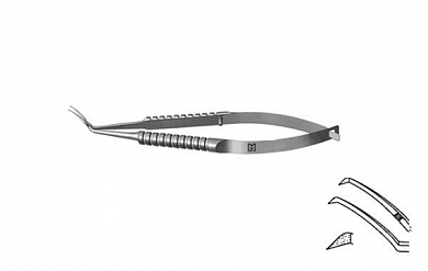 Пинцет для капсулорексиса F-0522 ПТО Медтехника