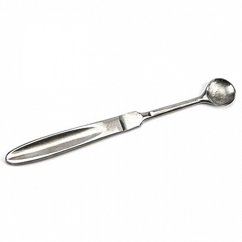 Ложка костная острая большая жесткая