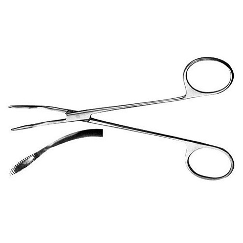 Щипцы д/извлеч. почечных камней, детские, №2, 140 мм