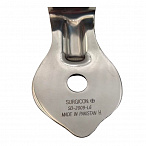 Ложка оттискная стоматологическая, металлическая, для нижней челюсти №3, Surgicon