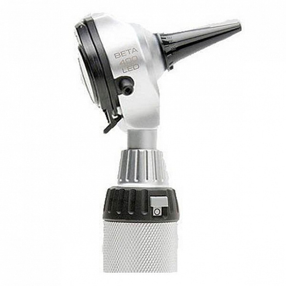 Отоскоп медицинский BETA 400 с рукояткой перезаряжаемой BETA 4 NT, и Офтальмоскоп прямой медицинский BETA 200 с в наборе Heine