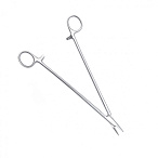 Иглодержатель MAYO-HEGAR, сосудистый, прямой, 250 мм (И-10-6р), МИЗТ