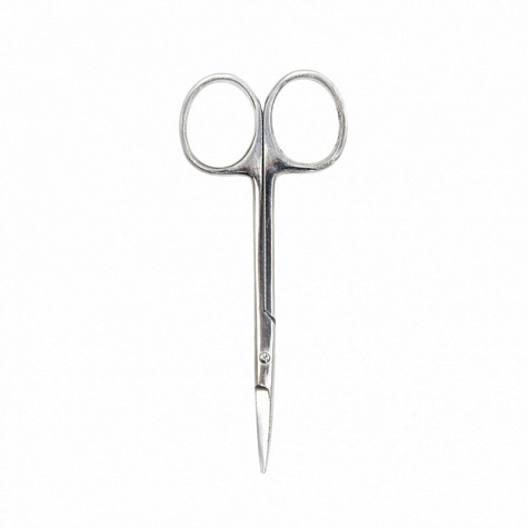 Ножницы глазные тупоконечные, вертикально-изогнутые, 113 мм. Surgiwell