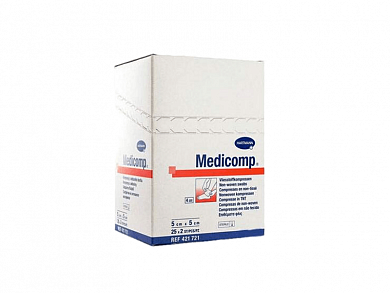 MEDICOMP STERIL - Салфетки (стерильные) 7,5 X 7,5 см, 25 X 2 шт,