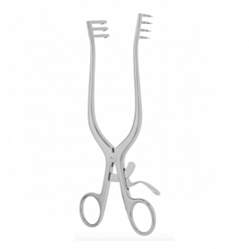 Ранорасширитель с кремальерой (средний) Ранорасширитель с кремальерой (средний)