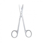 Ножницы хирургические вертикально-изогнутые, 150 мм (Н-58р), МИЗТ