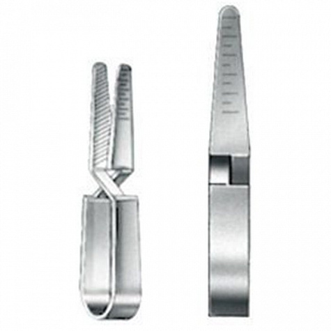 Зажим кровоостанавливающий, клипса BIEMER, узкий, 9 мм KLS Martin