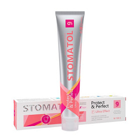 STOMATOL Зубная паста 9 Ultra Effect 100г