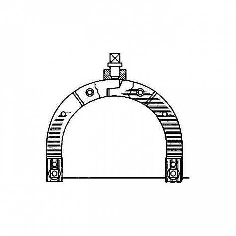 Скоба для скелетного вытяжение (средняя)