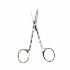 Ножницы глазные тупоконечные, вертикально-изогнутые, 113 мм. Surgiwell