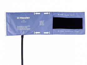 Манжета младенческая на липучке Riester, Германия  (для обхвата 7,5х13 см (размер 23х7,2 см), 1 шланг, голубая)