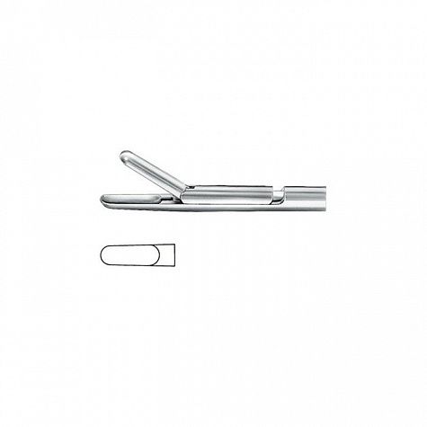 Щипцы ларингеальные, по FRAENKEL, насадка KLS Martin Щипцы ларингеальные, по FRAENKEL, насадка KLS Martin