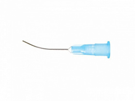 Канюля для гидродиссекции слезных путей изогнутая 25G диаметр 0,5 мм ПТО Медтехника, Россия