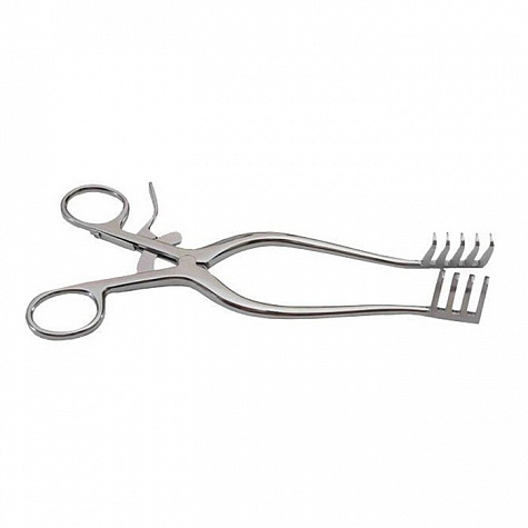 Ранорасширитель с кремальерой Surgiwell (большой)