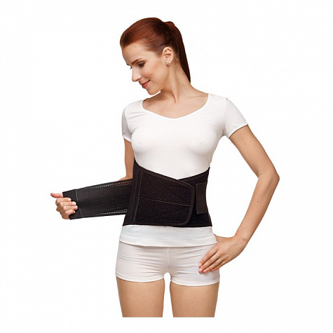 Бандаж фиксирующий компрессионный модель 1105 размер 1 (черный)