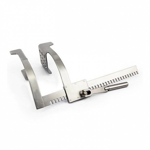 Ранорасширитель реечный для грудной полости с расходом зеркал до 209 мм (из набора для легочной хирургии) Тумботино