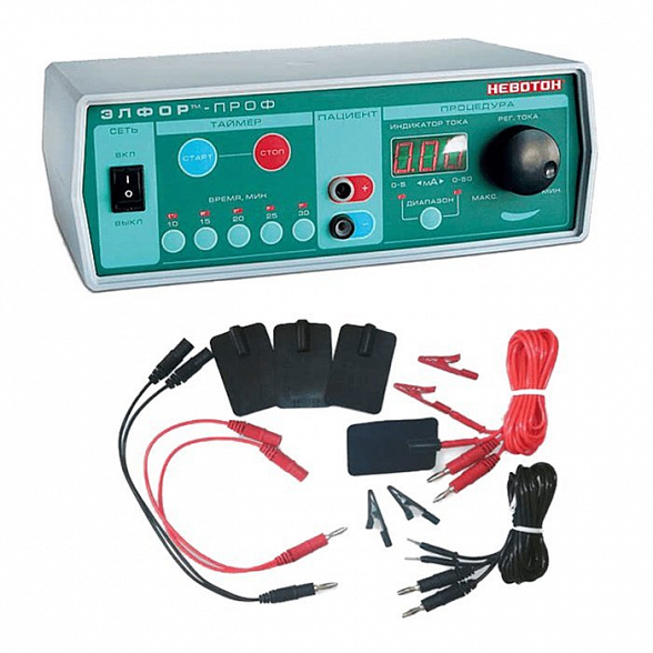 Аппарат для гальванизации и электрофореза ЭЛФОР-проф