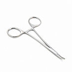 Зажим кровоостанавливающий "Москито", изогнутый для новорожденных, 127мм. Surgiwell