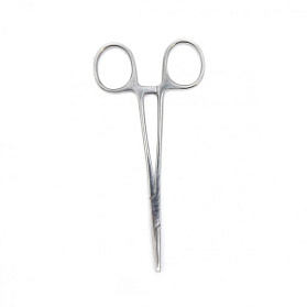 Зажим кровоостанавливающий одно- и двузубый, зубчатый, прямой для новорожденных, 125 мм. Surgiwell