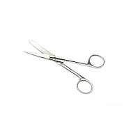 Ножницы с одним острым концом вертикально изогнутые, 140 мм ПТО Медтехника