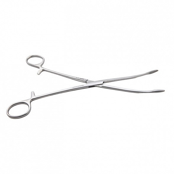 Корнцанг медицинский GROSS-MAIER, изогнутый, для детей, 228 мм (Щ-20-4р), МИЗТ