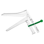 Зеркало гинекологическое полимерное двухстворчатое №3 с центральным винтом