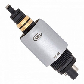 Roto Quick RQ-54 - быстросъемный переходник с генератором LED-подсветки, без регулировки воды, разъем Midwest, W&H