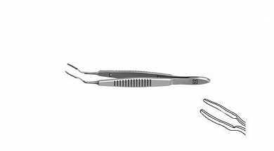 Пинцет для введения акриловых и силиконовых линз F-7718