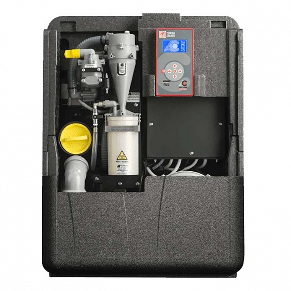 Turbo-Smart Cube A - аспиратор стоматологический для влажной аспирации на 2-3 установки, в корпусе из пенопласта