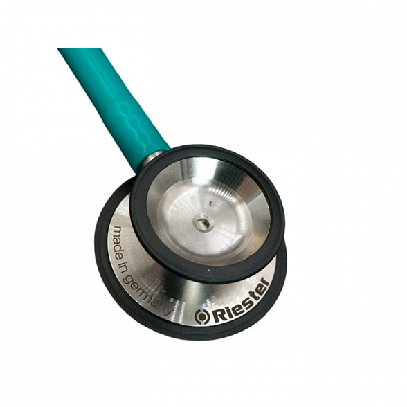 Duplex 2.0 стетоскоп, нержавеющая сталь зеленый, Riester