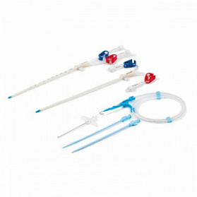 Набор одноходового диализного катетера 8F 15 см, Balton (проводник прямой)