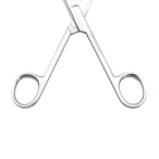 Ножницы хирургические, остроконечные, прямые, 15.5 см, Surgicon