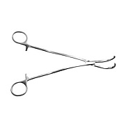 Диссектор с изогнутыми ручками, с кремальерой №3, 220 мм