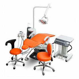 Стоматологическая установка WOD 730, с подкатным блоком, WOSON