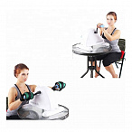 Простой педальный тренажер "MINI BIKE" с электродвигателем LY-901-MB