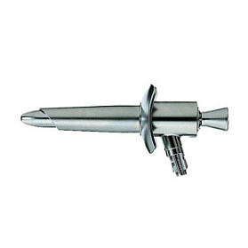 Аноскоп туба многоразовая с Ф.О. освещением 15х70мм с обтуратором, Heine