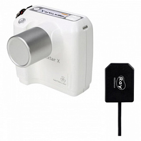 Комплект Rextar X и RIOSensor RIS500 - высокочастотный портативный дентальный рентген с визиографом