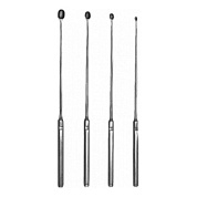 Набор ложек нейрохирургических овальных (4шт) Тумботино