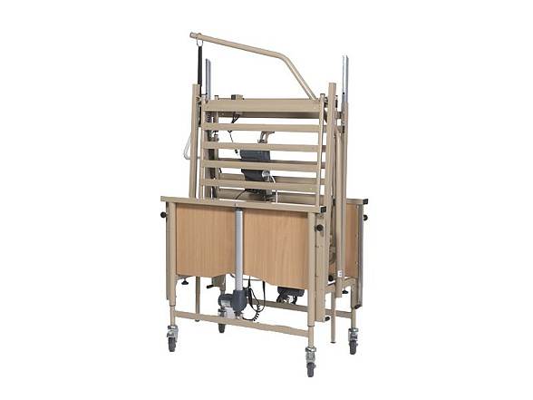 Кровать для лежачих больных функциональная 4-х секционная электрическая LUNA Basic (в комплекте с матрасом) Vermeiren