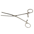 Зажим кишечный эластичный для детей прямой 170 мм