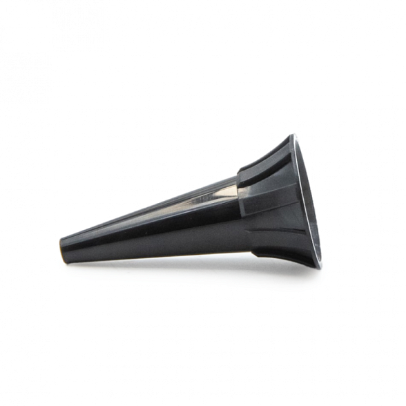 Одноразовая ушная воронка 2,5 мм, 100 шт./уп. черная для отоскопов e-scope, ri-scope® L1/L2 Riester