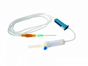 Система VM для вливания инфузионных растворов с комбинированным пластиковым шипом
