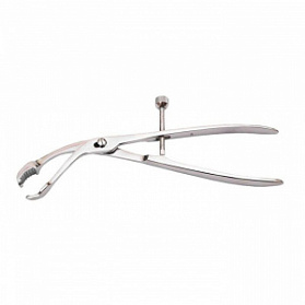 Костодержатель изогнутый, с длиной рабочей части 30 мм., Surgiwell