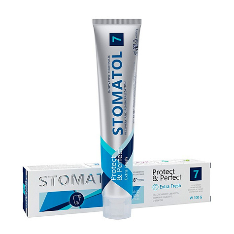 STOMATOL Зубная паста 7 Extra Fresh 100г