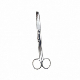 Ножницы медицинские твердосплавные, вертикально-изогнутые, тупоконечные 170 мм, Surgiwell