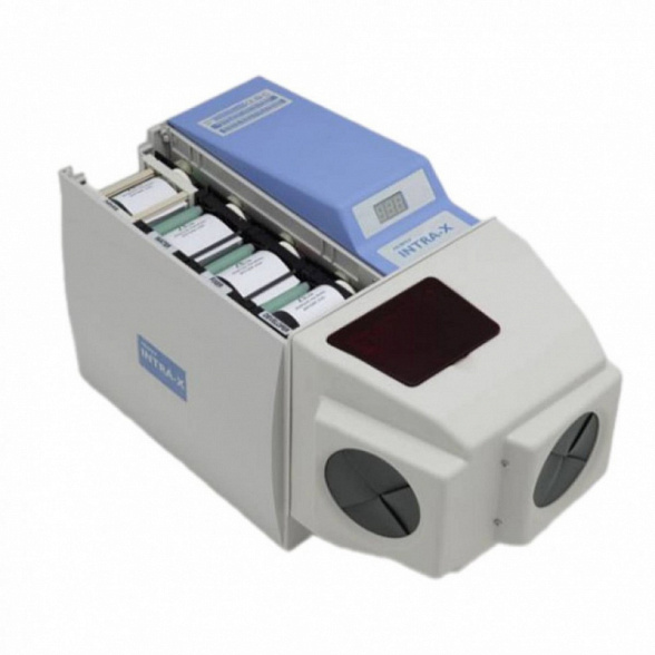 Velopex Intra-X - автоматическая проявочная машина для интраоральных пленок, с загрузчиком дневного света, сухой снимок