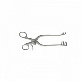 Ранорасширитель 3-х зубый с подвижным центральным зеркалом