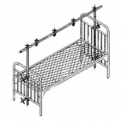 Рама продольная для кровати (рама балканская)
